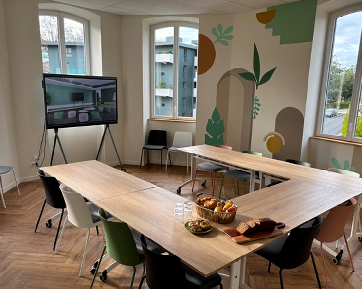 Le Château Bayonne coliving coworking location bureau location salles de réunion location caves domiciliation entreprises Pays Basque