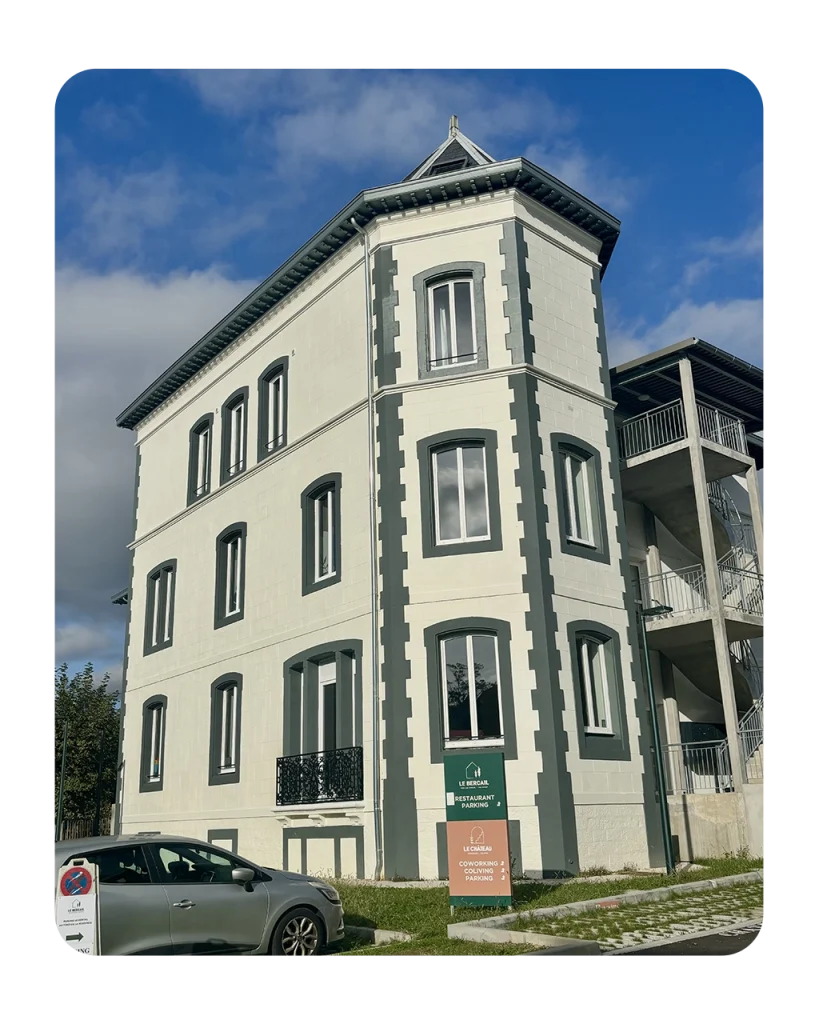 Le Château Bayonne coliving coworking location bureau location salles de réunion location caves domiciliation entreprises Pays Basque